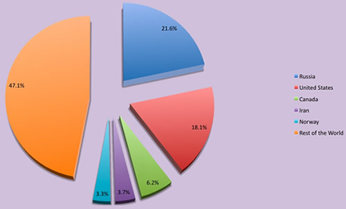 Natural Gas Producing Countries